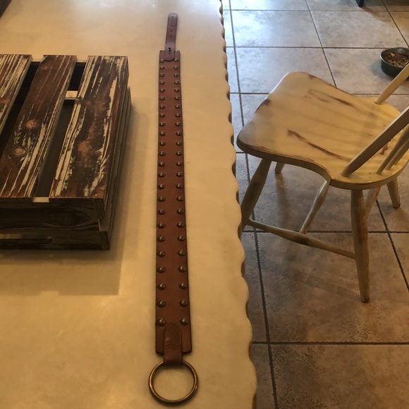 Abercrombie & Fitch Leather Cuir Veritable Belt - Picture 2 of 11